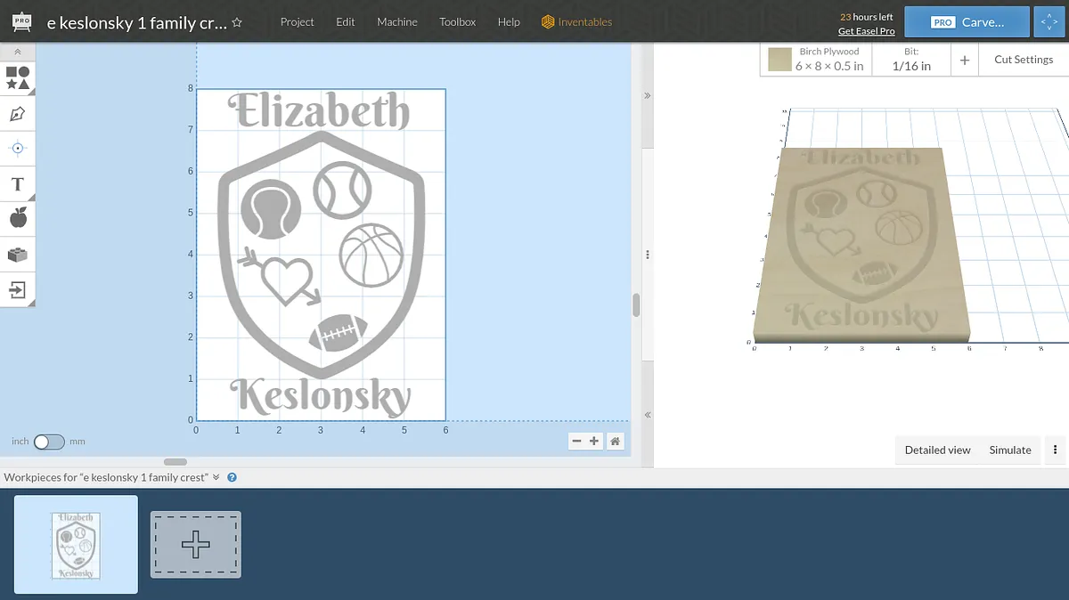e keslonsky 1 family crest - image 1