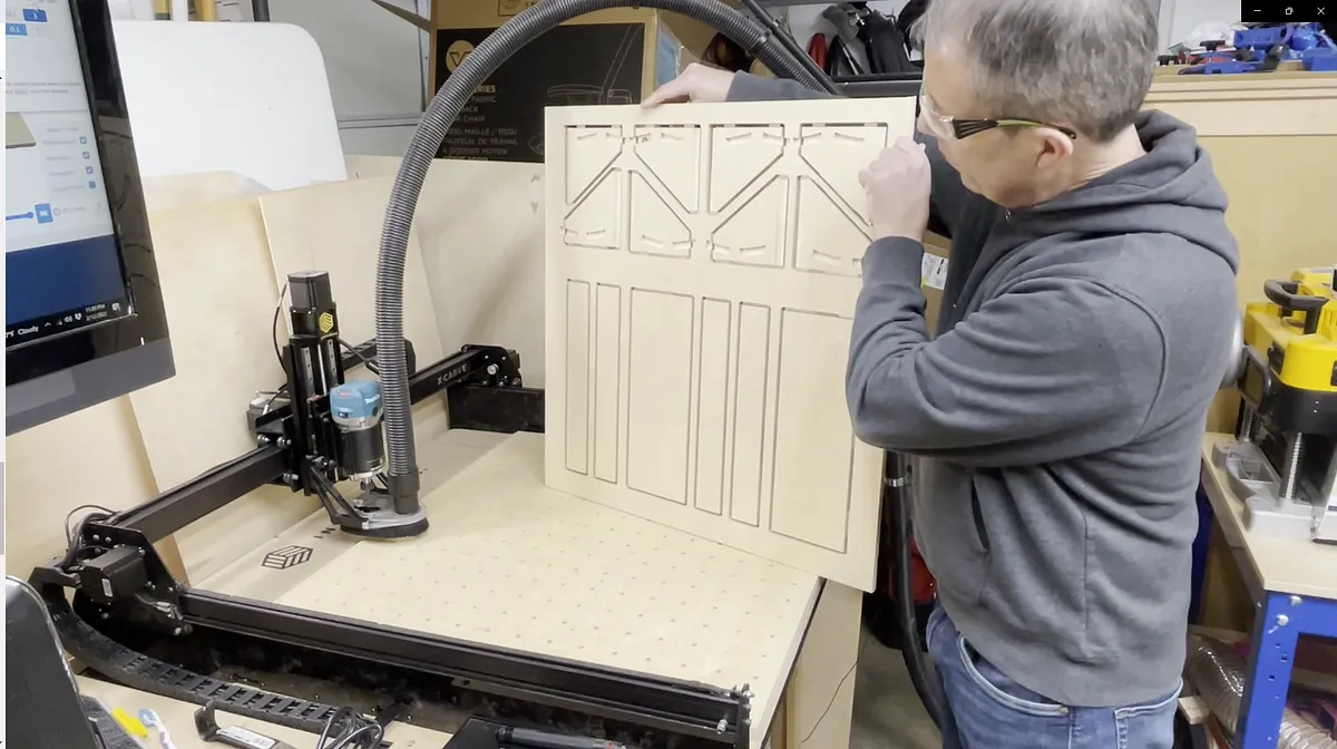 Tape Roll Holder with Hidden Shelf — Cut Out Parts (image 2)