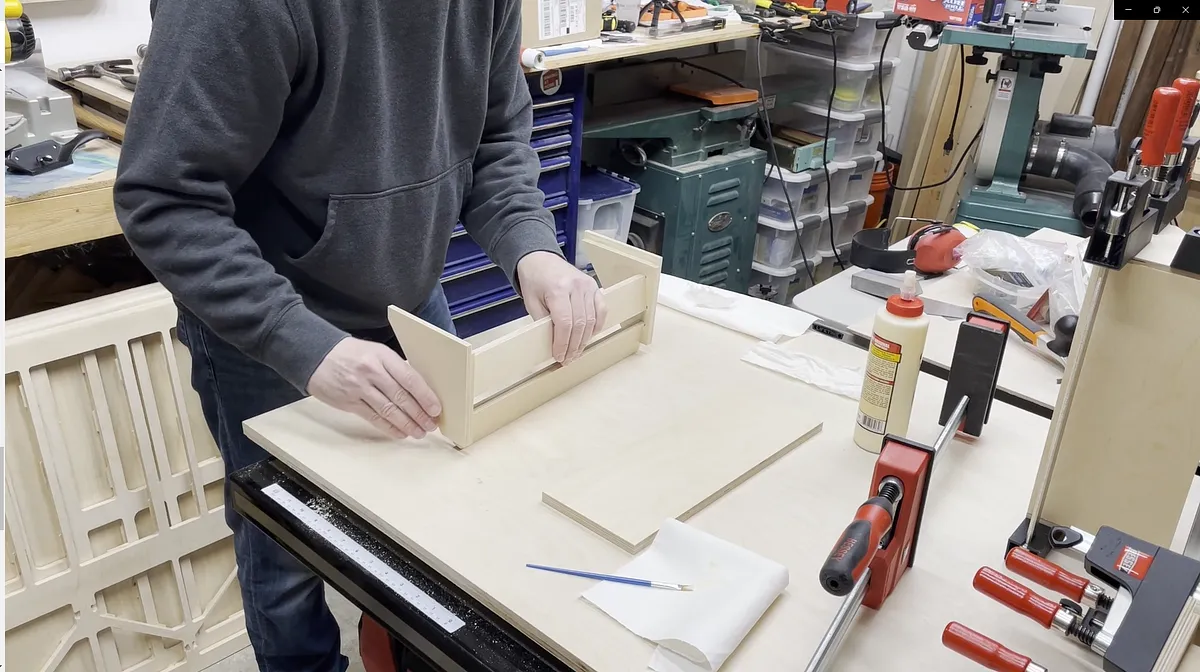 Tape Roll Holder with Hidden Shelf — Glue Parts Together (image 2)