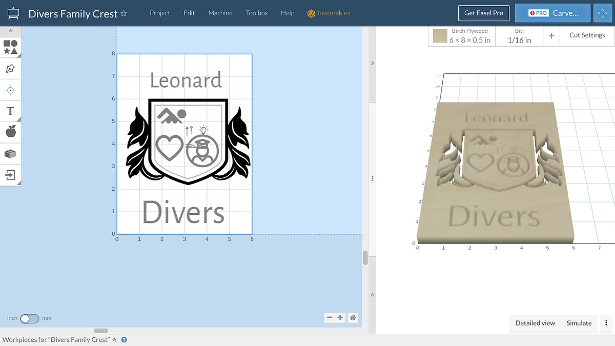 Divers Family Crest - image 1