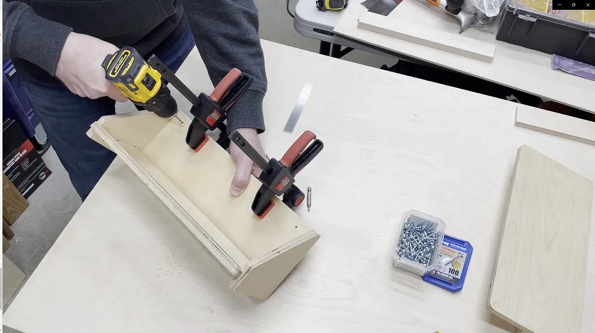 Tape Roll Holder with Hidden Shelf — Attach Cleat (image 3)