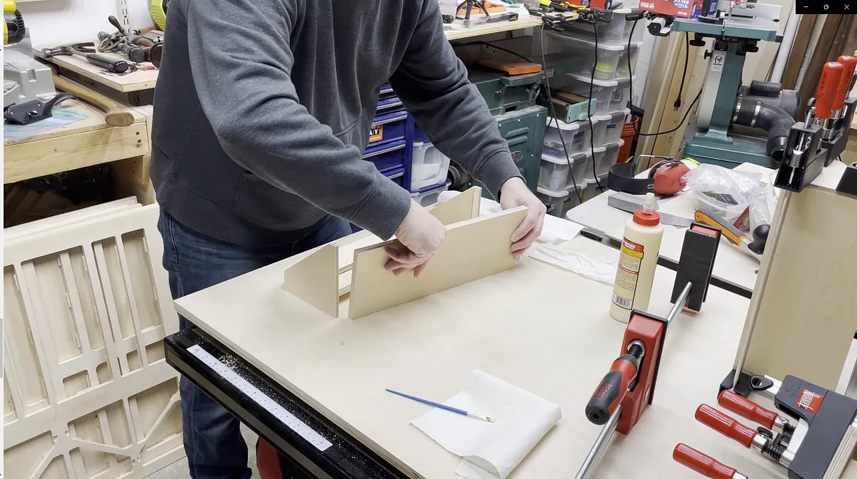 Tape Roll Holder with Hidden Shelf — Glue Parts Together (image 3)