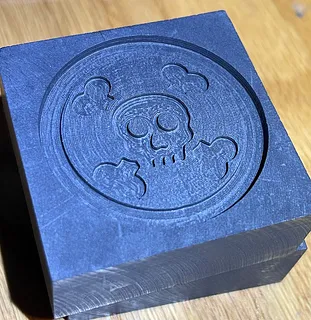 Skull Coin Mold