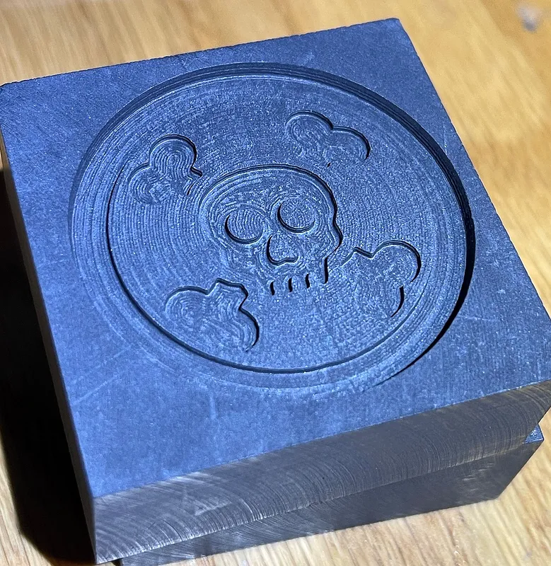 Skull Coin Mold - image 1