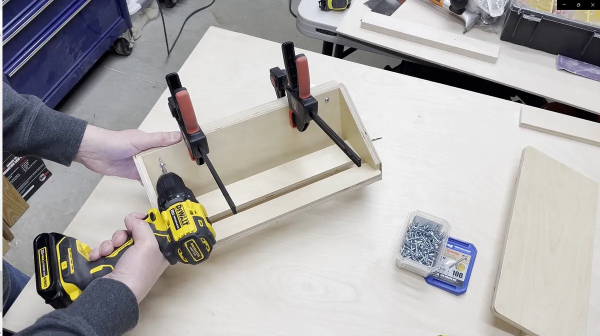 Tape Roll Holder with Hidden Shelf — Attach Cleat (image 4)
