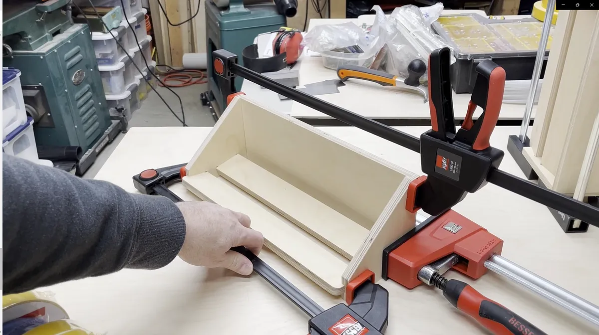 Tape Roll Holder with Hidden Shelf — Glue Parts Together (image 6)