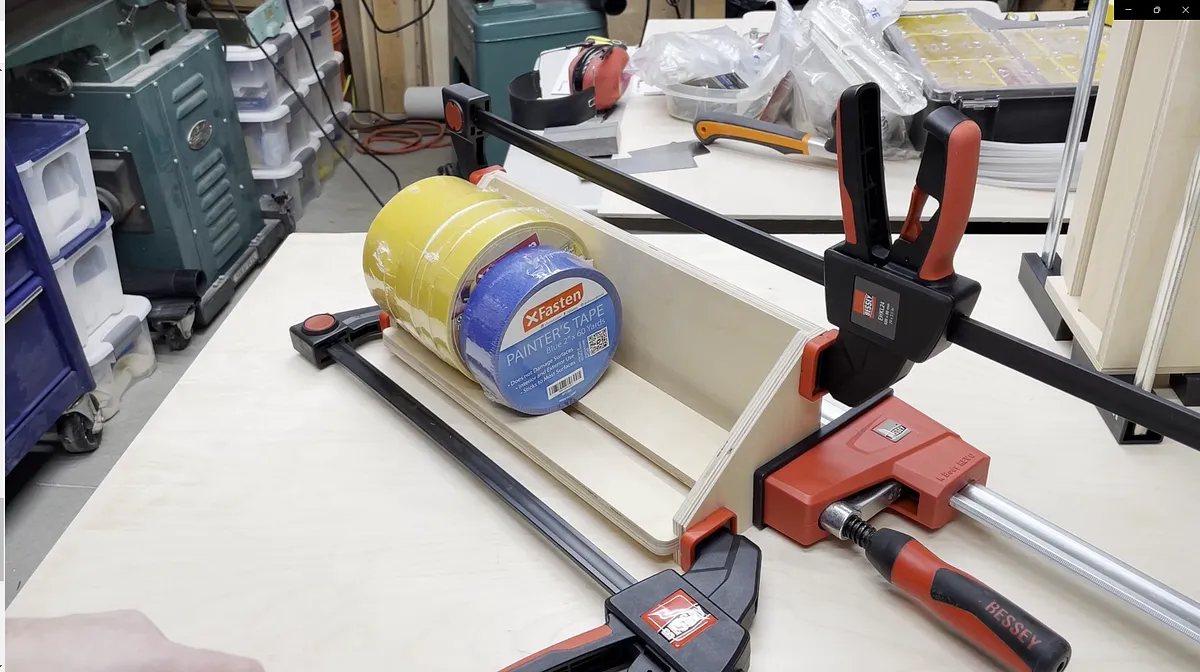 Tape Roll Holder with Hidden Shelf — Glue Parts Together (image 7)