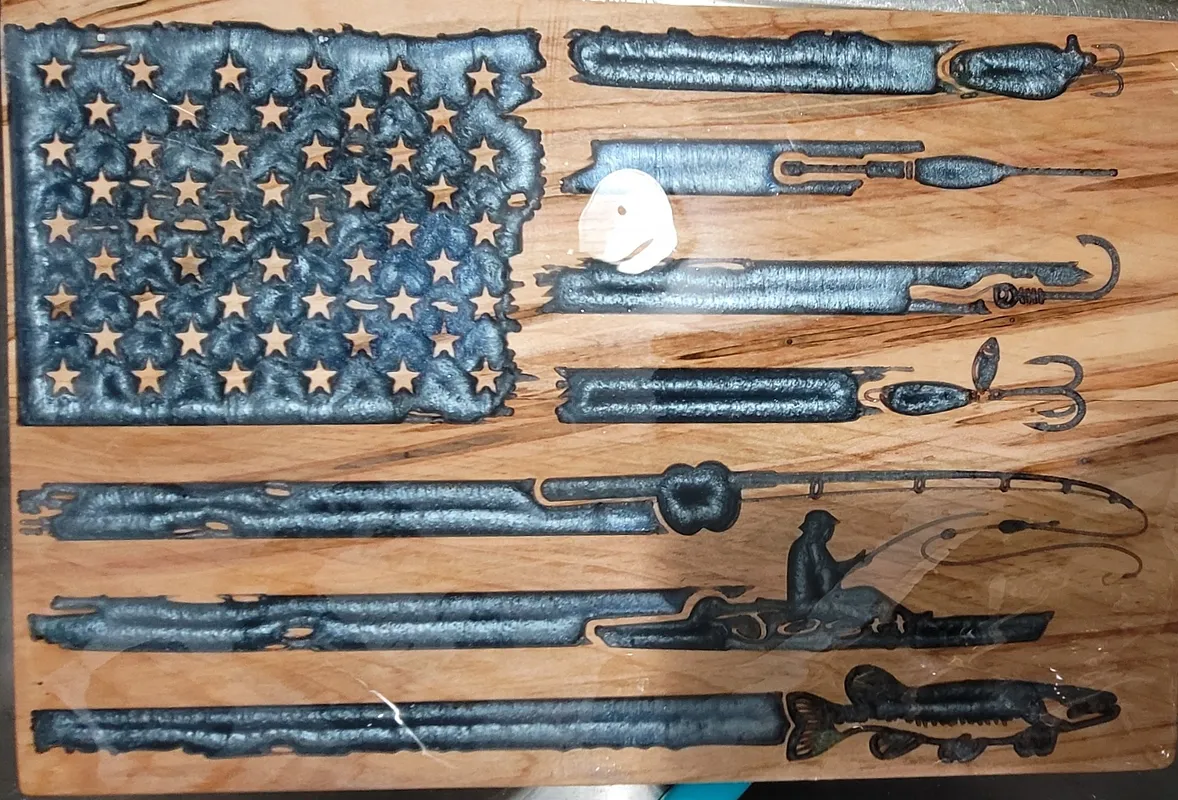 fishing flag - image 1