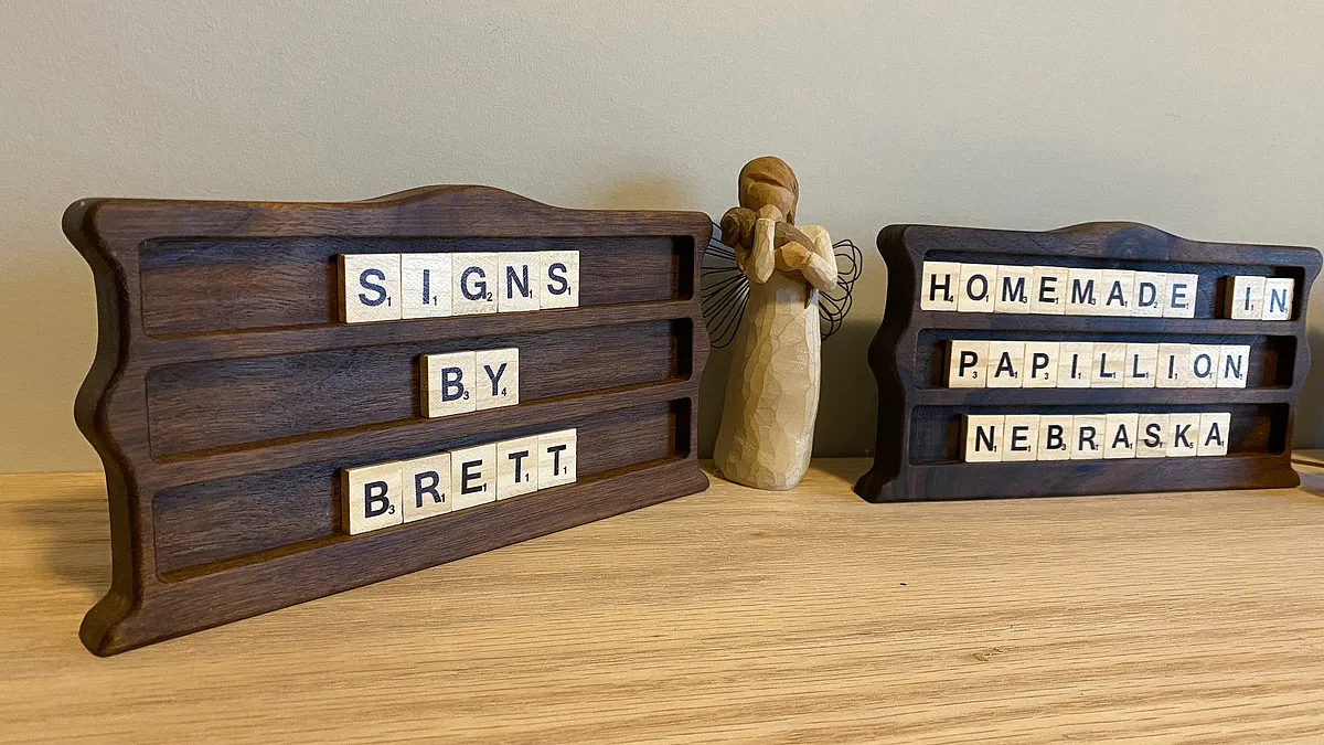Brett's Scrabble Holder - image 1