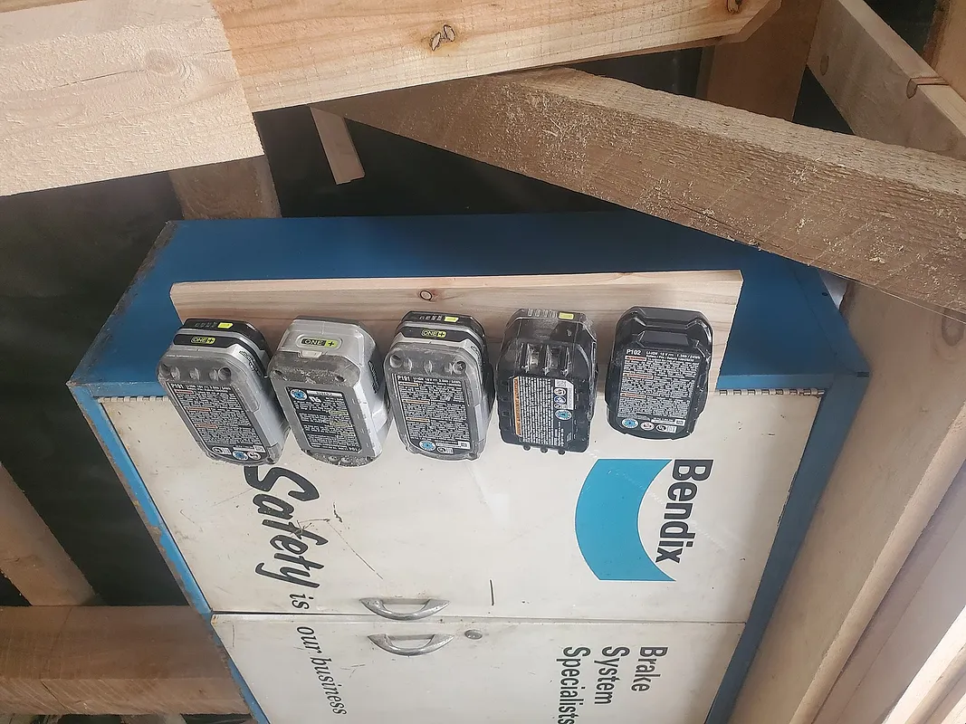 ryobi battery holder - image 1