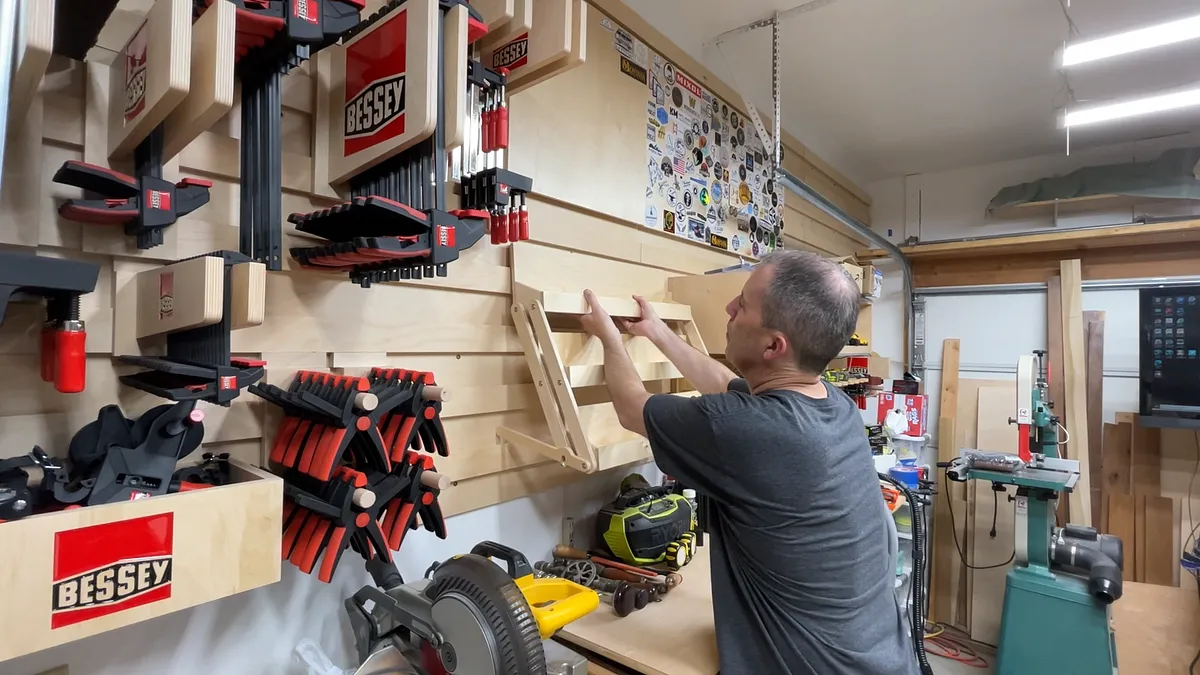 Hand Plane Holder — Hang On Wall And Add Tools (image 2)