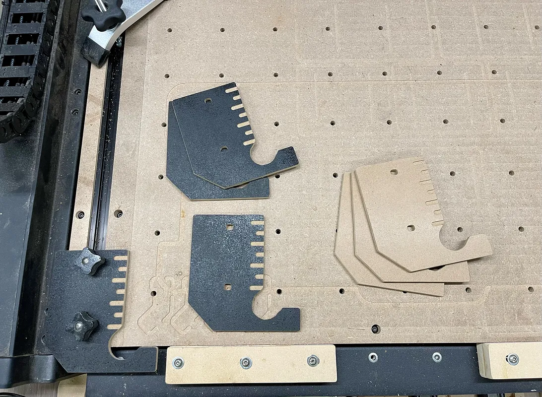 X-Carve Pro Left and Front Plate - image 1