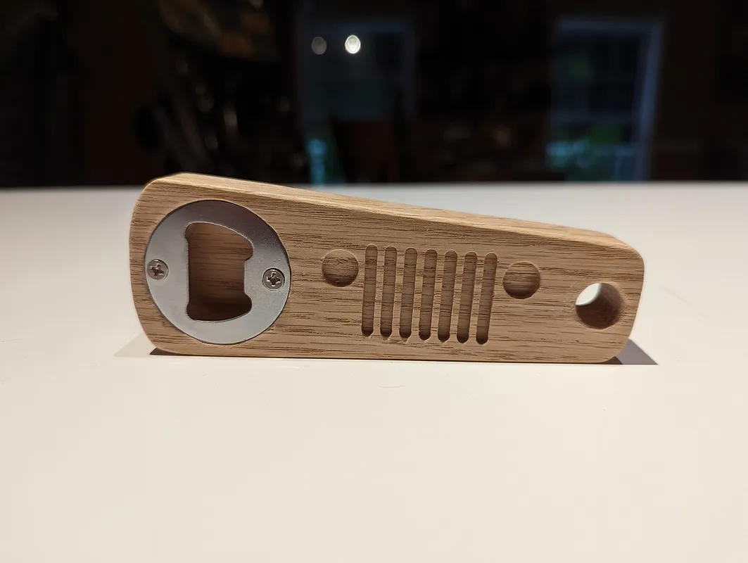 Jeep Themed Bottle Opener - image 1