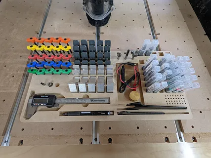 X-Carve Tool Tray (for Makita Routers)