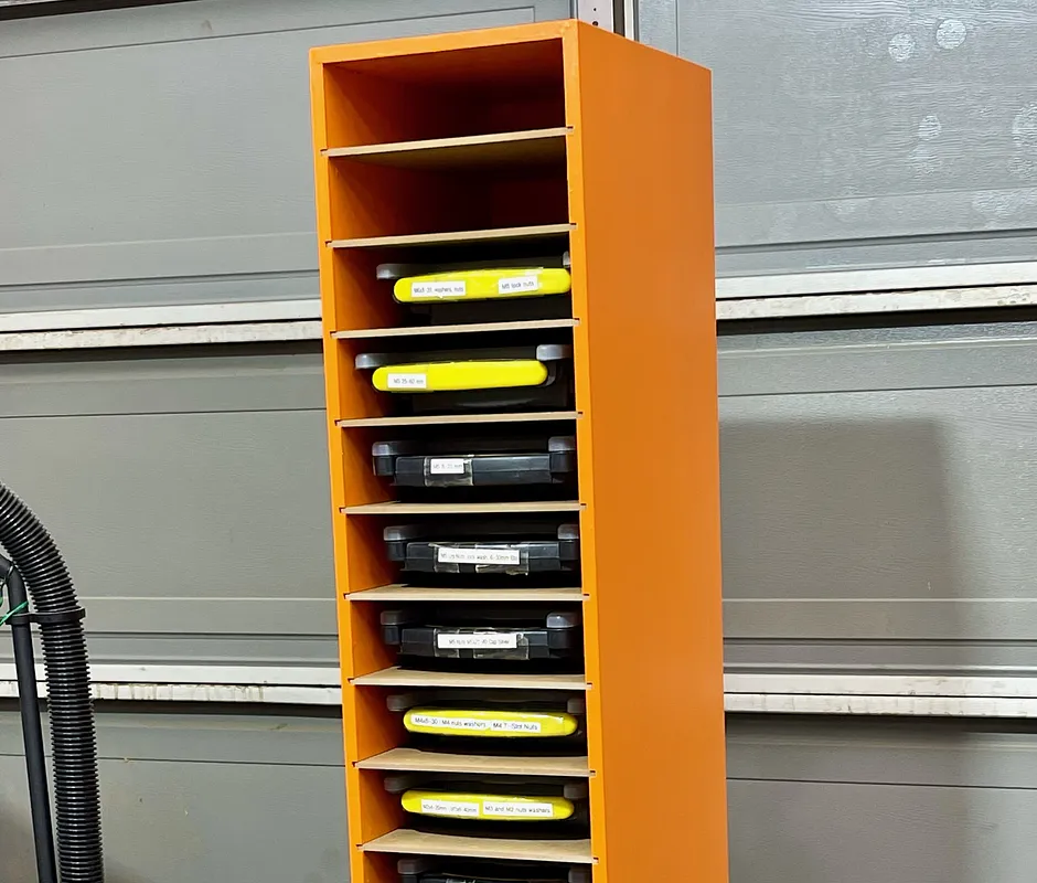 Harbor Freight Portable Parts Storage Cabinet - image 1