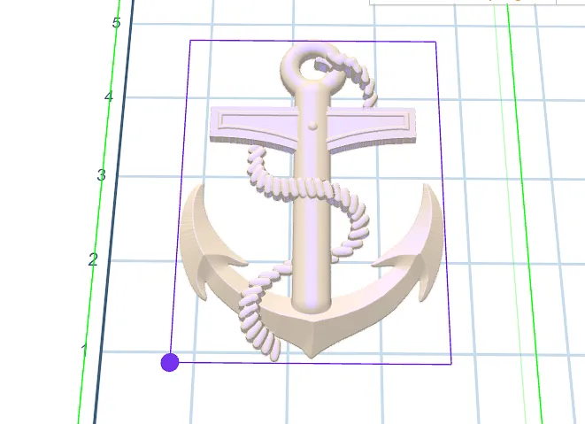 Anchor 3d.stl - image 1