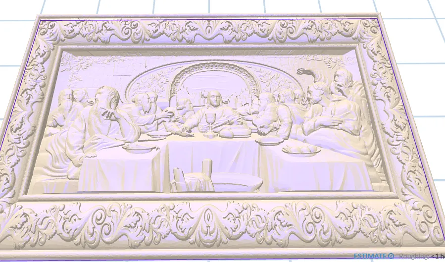 new last supper.stl - image 1