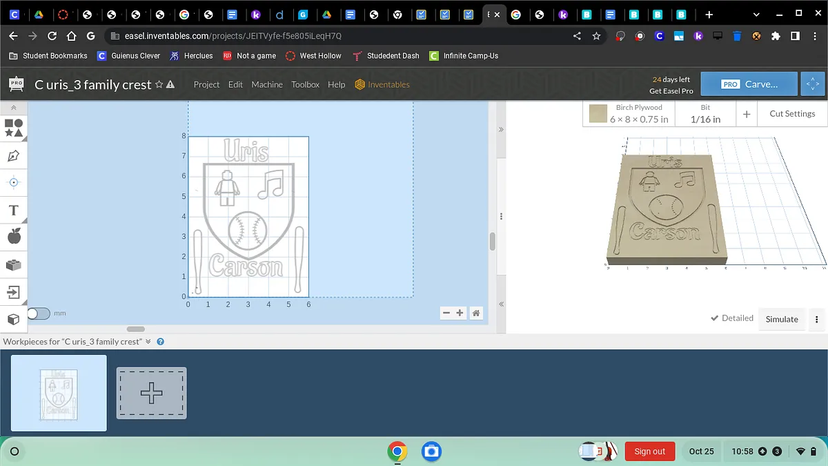 C uris_3 family crest - image 1