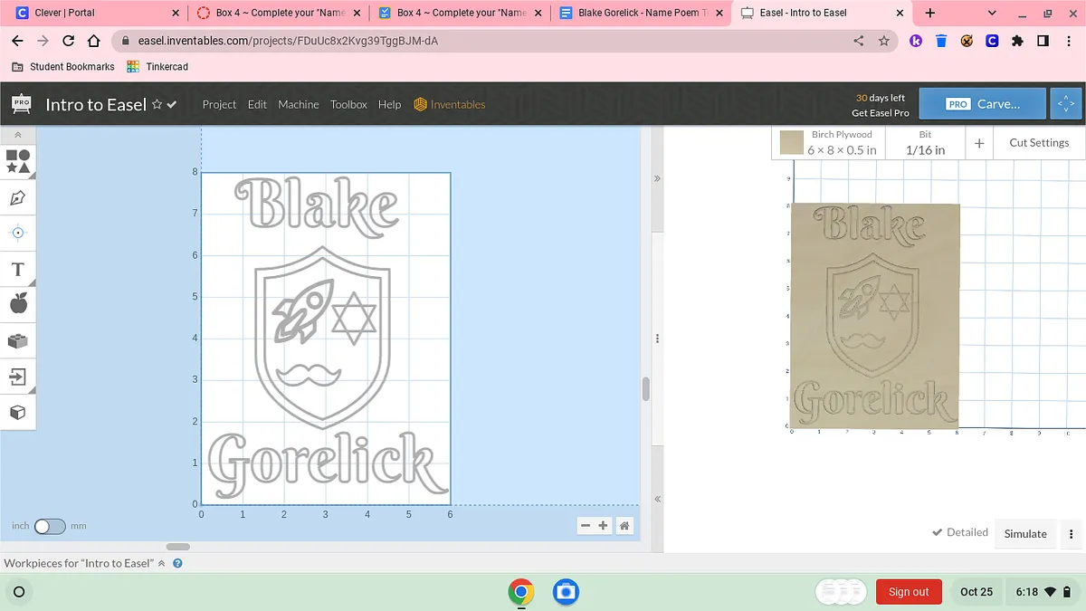 Blake gorelick familycrest per3 - image 1
