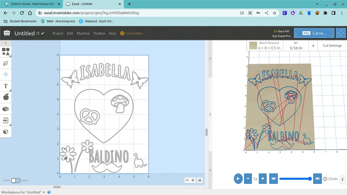 I Baldino 3 Family crest - image 1