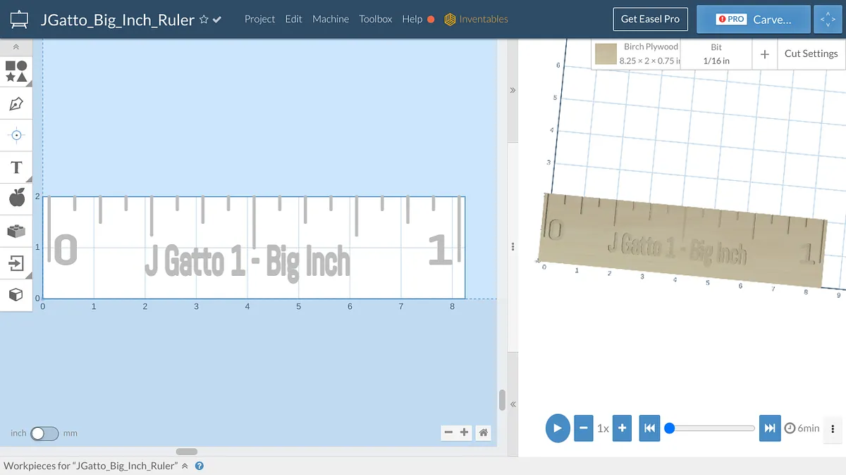 JGatto_Big_Inch_Ruler - image 1