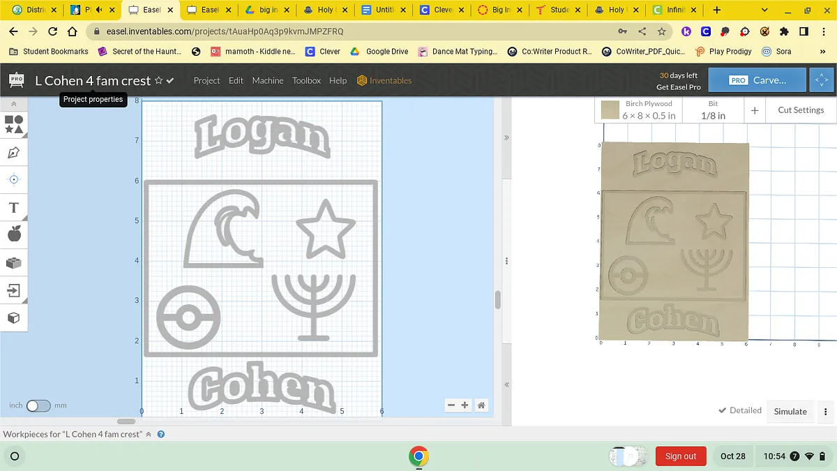 L Cohen 4 fam crest - image 1