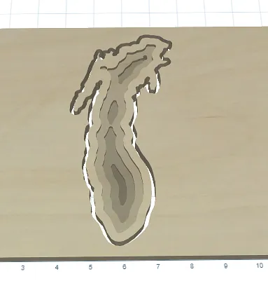 Lake Michigan Depths - image 1