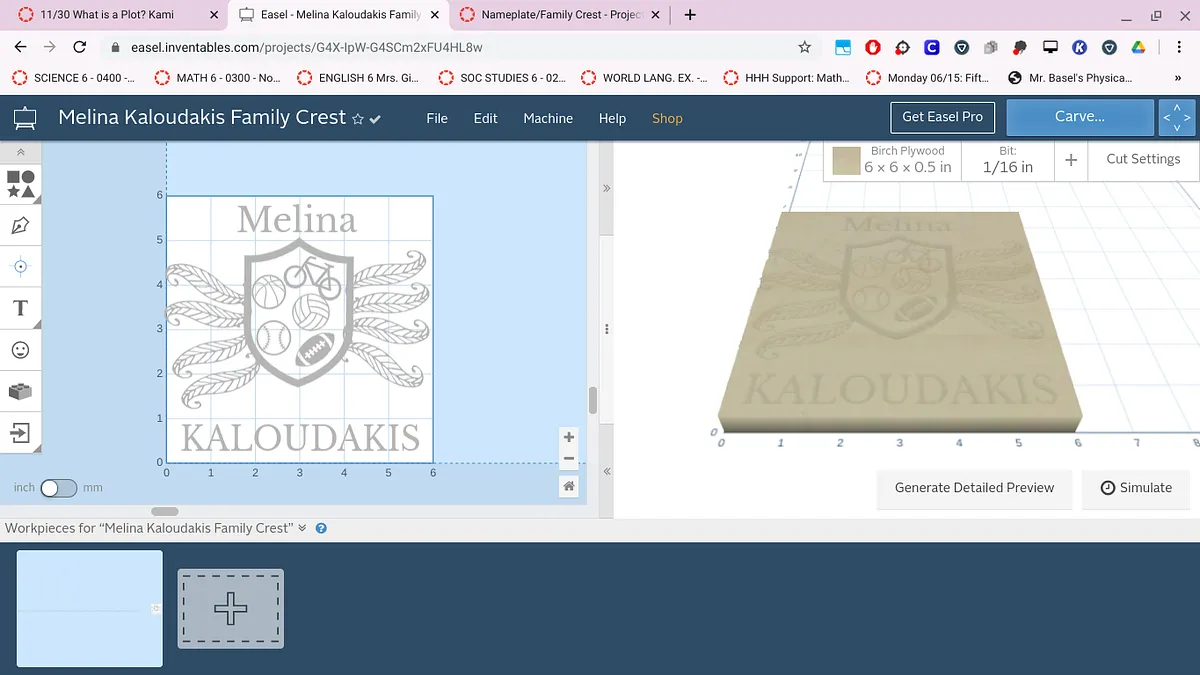 Melina Kaloudakis Family Crest - image 1