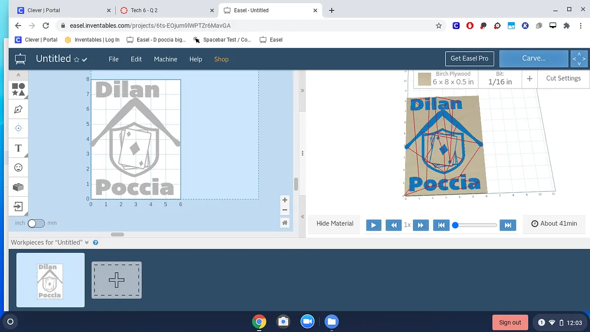dilan poccia family crest - image 1