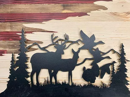 Wildlife scene