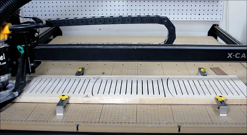 Modern Jewelry Box — Cut the Front and Two Middle Pieces.