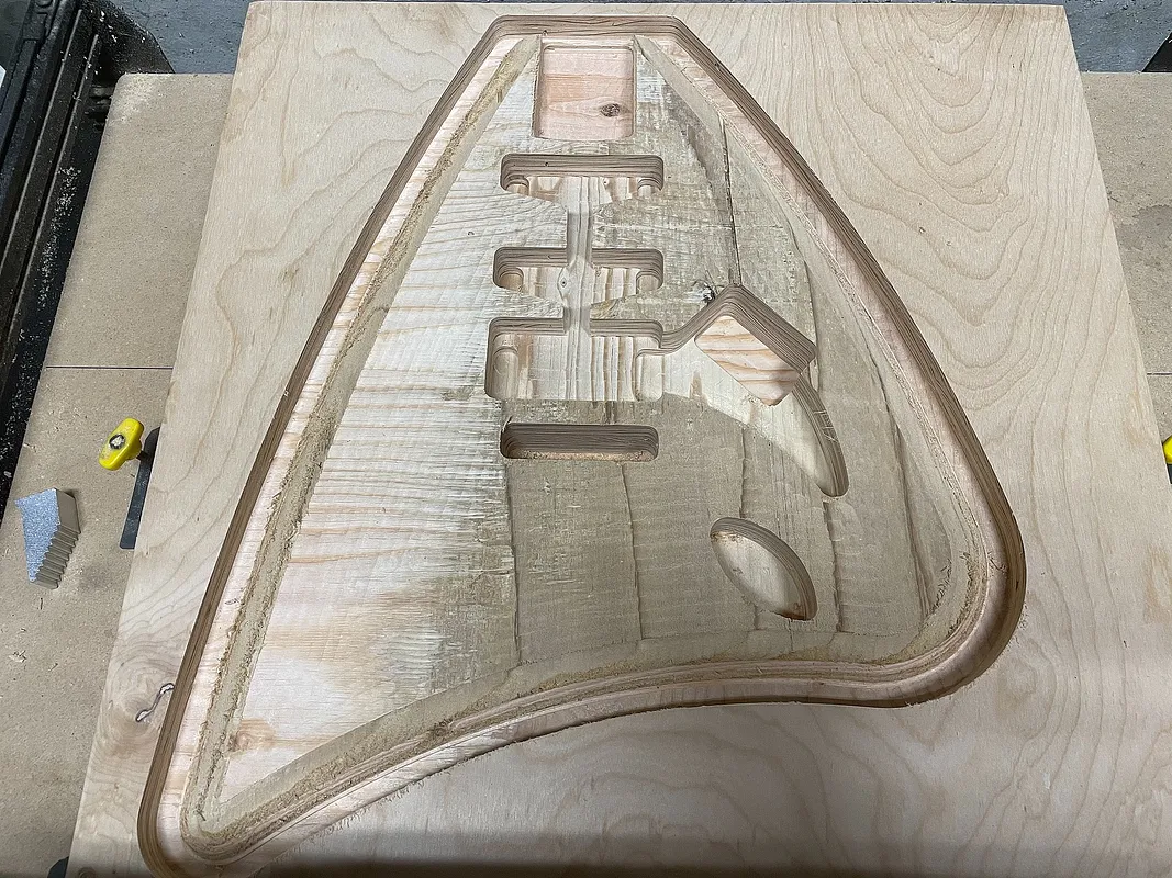 Insignia Guitar Body - image 1