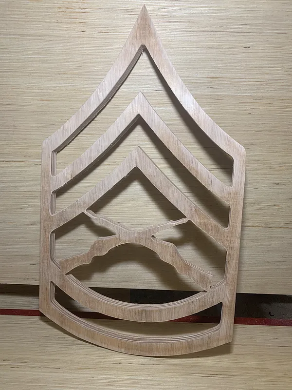 Gunnery Sergeant Chevron - image 1
