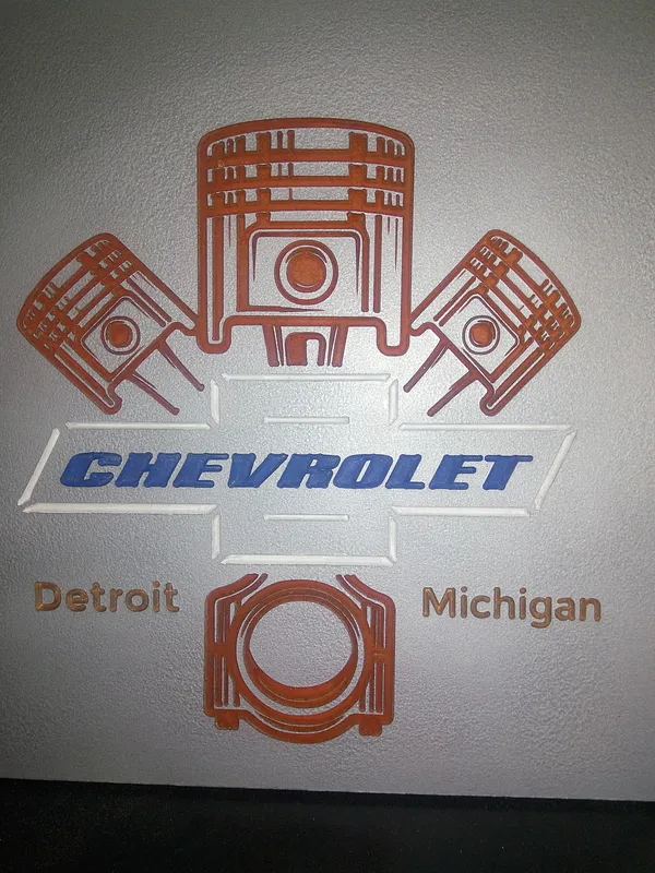 Chevrolet Man Cave Sign - image 1
