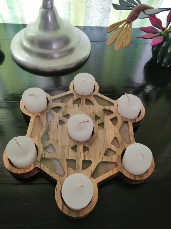 Porta velas Epoxi - image 3