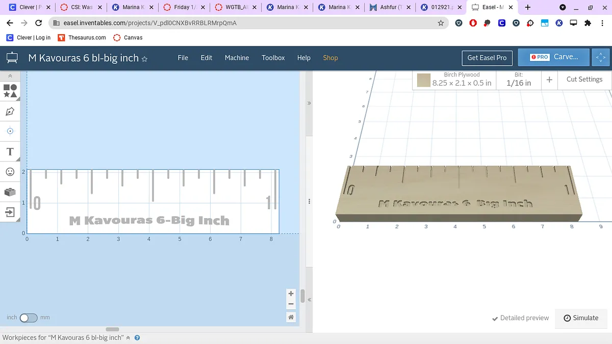 M Kavouras 6 bl-big inch - image 1