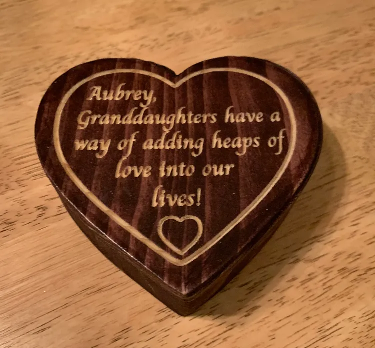 Heart shaped box with basic lid - image 2