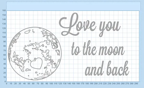 Love you to the moon and back