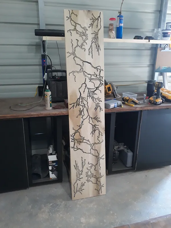 faux fractal table - image 2
