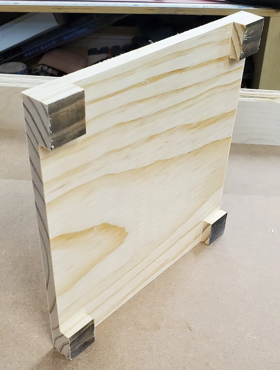 EaselProDesignChallenge-Rebus-RecycleBin — Cut out the sides and bottom