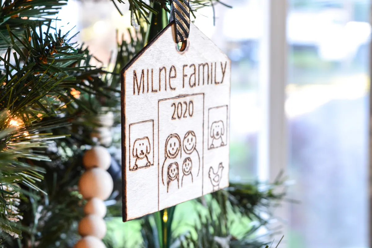 Personalizable house ornaments - image 3