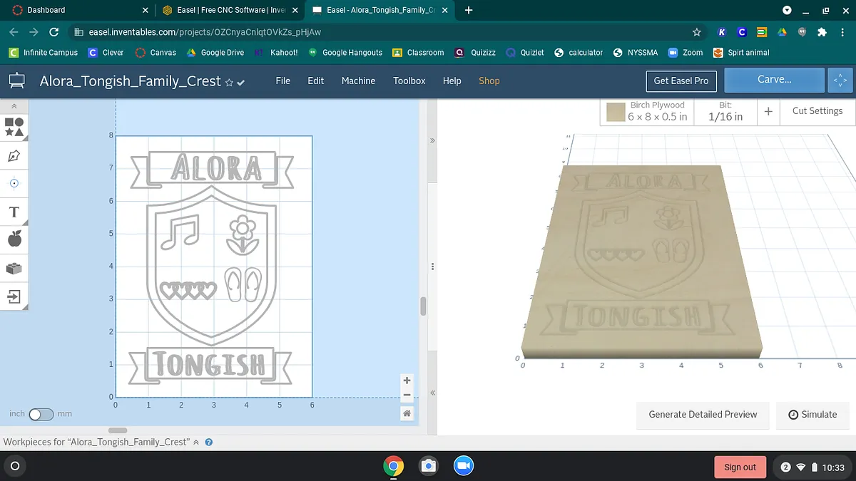 Alora_Tongish_Family_Crest - image 1