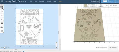 Jassey Family Crest