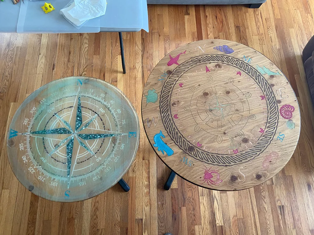 Ocean Themed Table Top - image 3