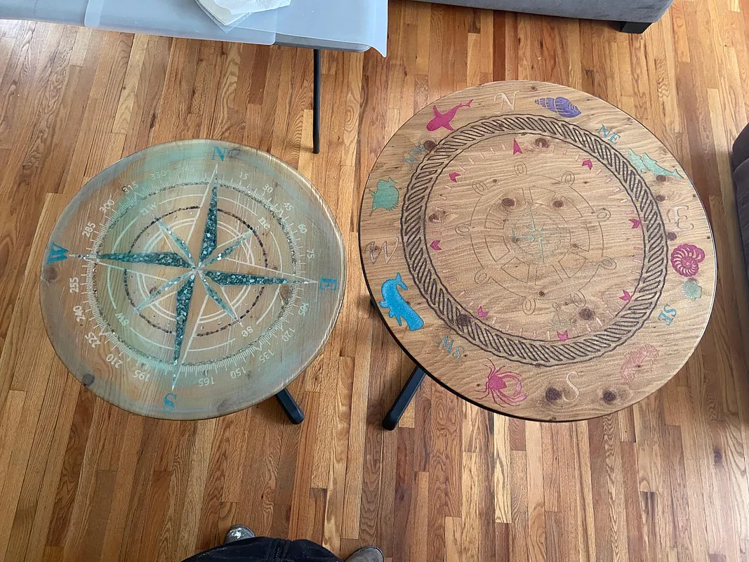 Ocean Themed Table Top - image 4