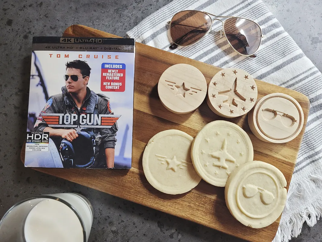 TOP GUN  Inspired Cookie Stamps - image 1