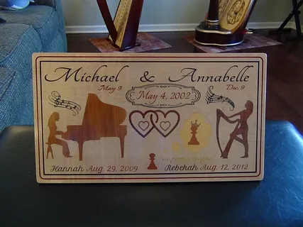 Family plaque