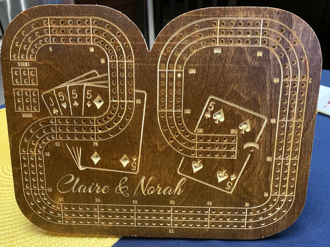 Claire & Norah_29 Cribbage - image 1