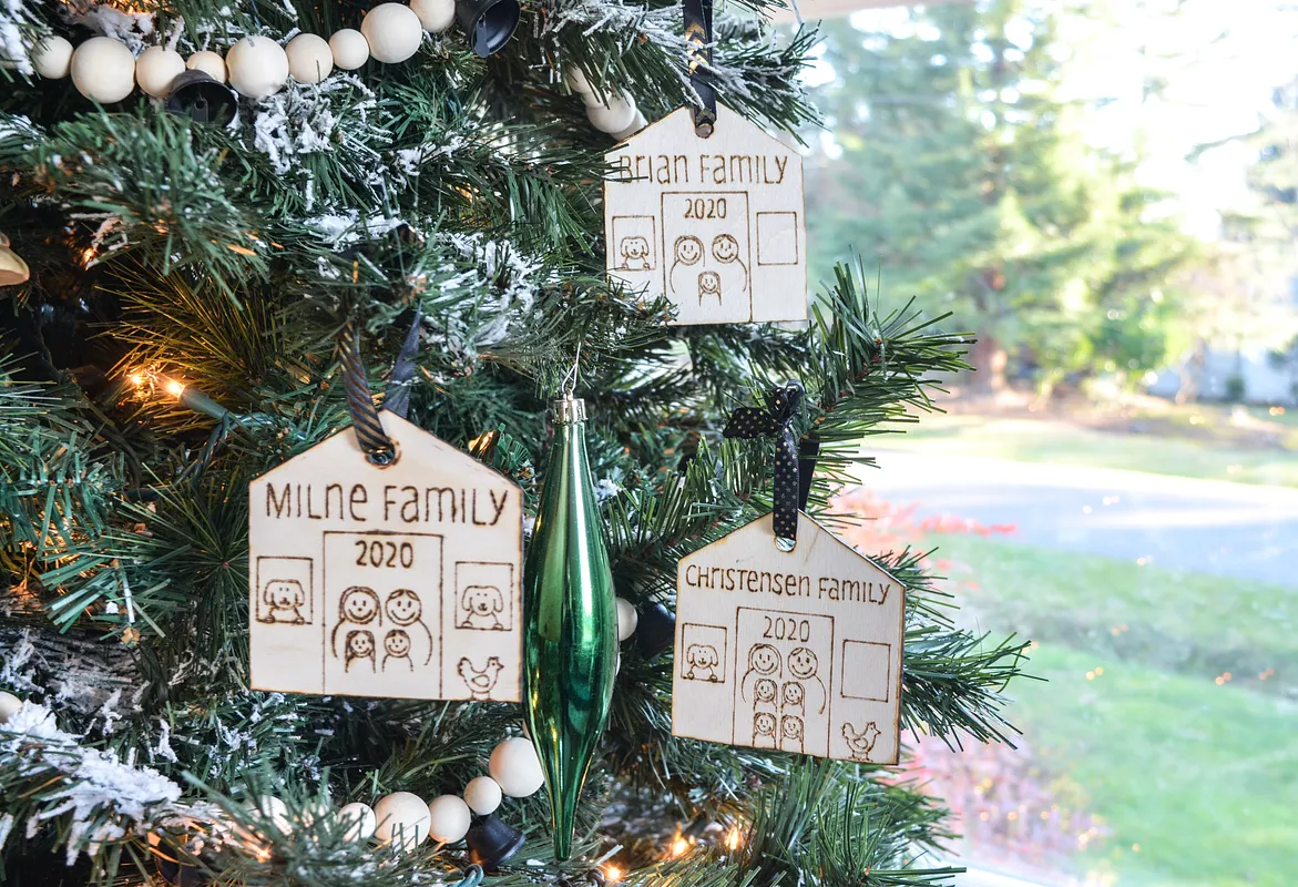 Personalizable house ornaments - image 5