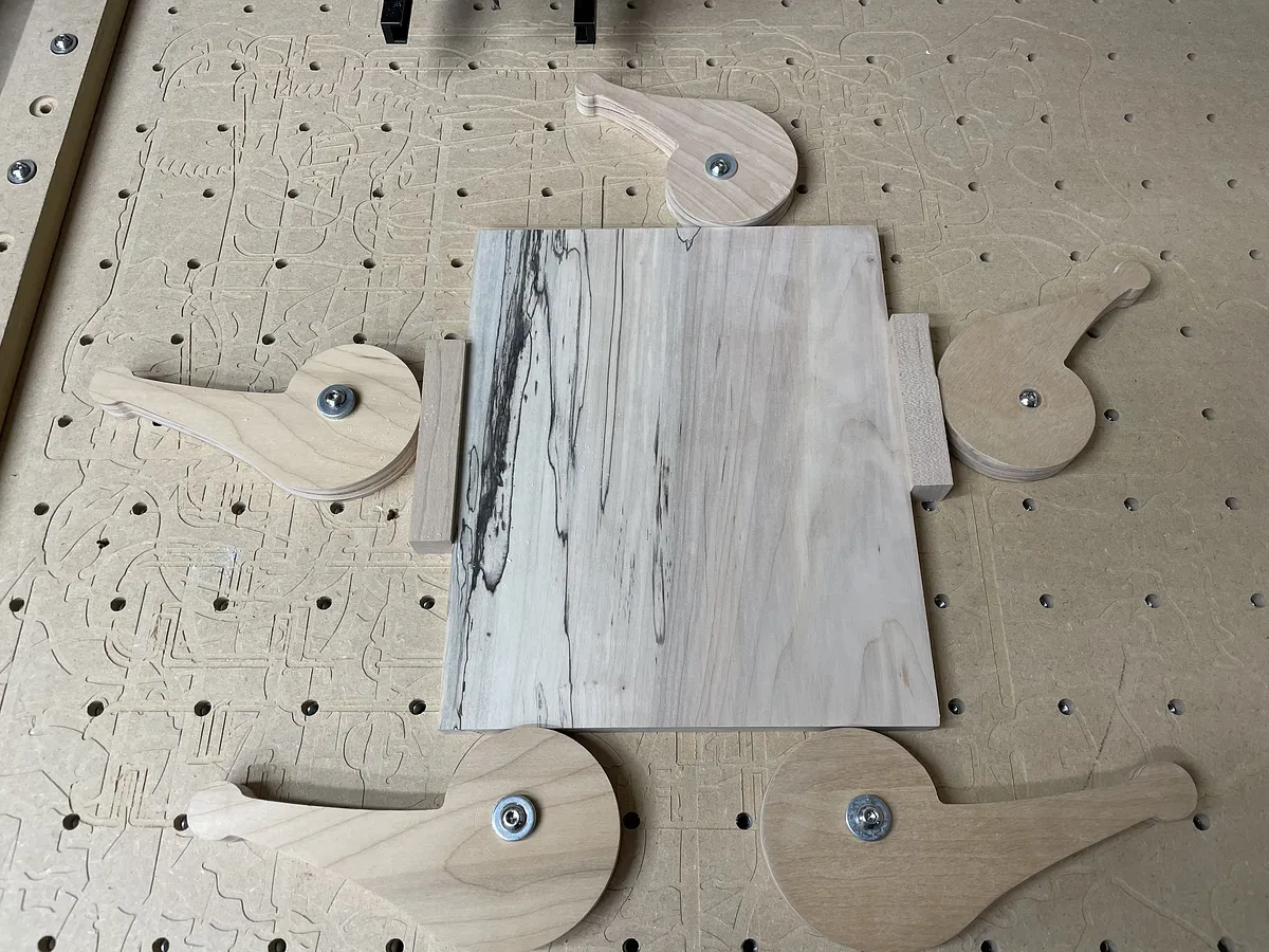 Decorative Picture Frame — Secure your workpiece